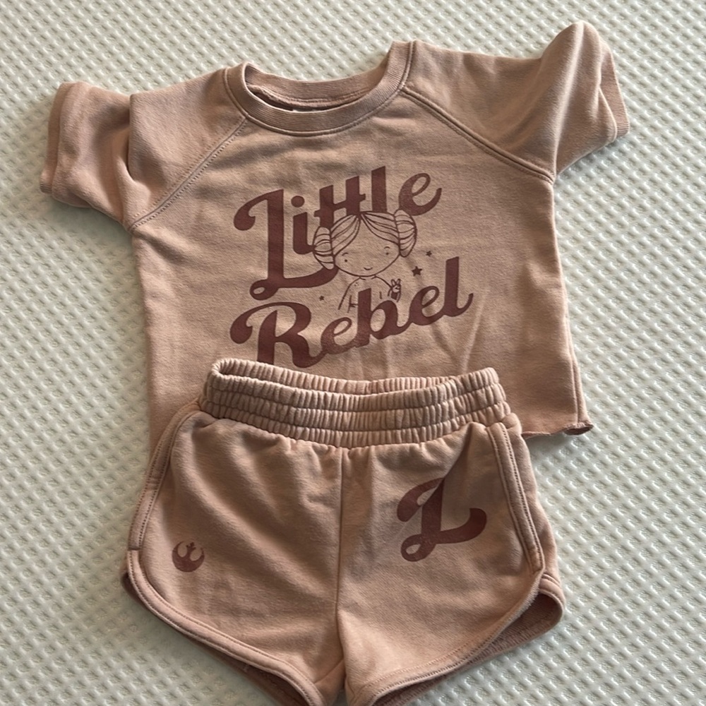 BABY GAP STAR WARS BABY GIRL SET